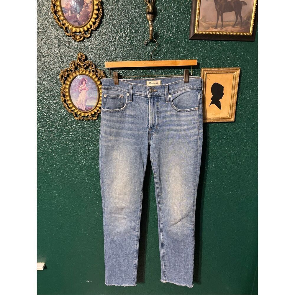 Madewell The Mid-Rise Perfect Vintage Jean Light Wash Sz 27